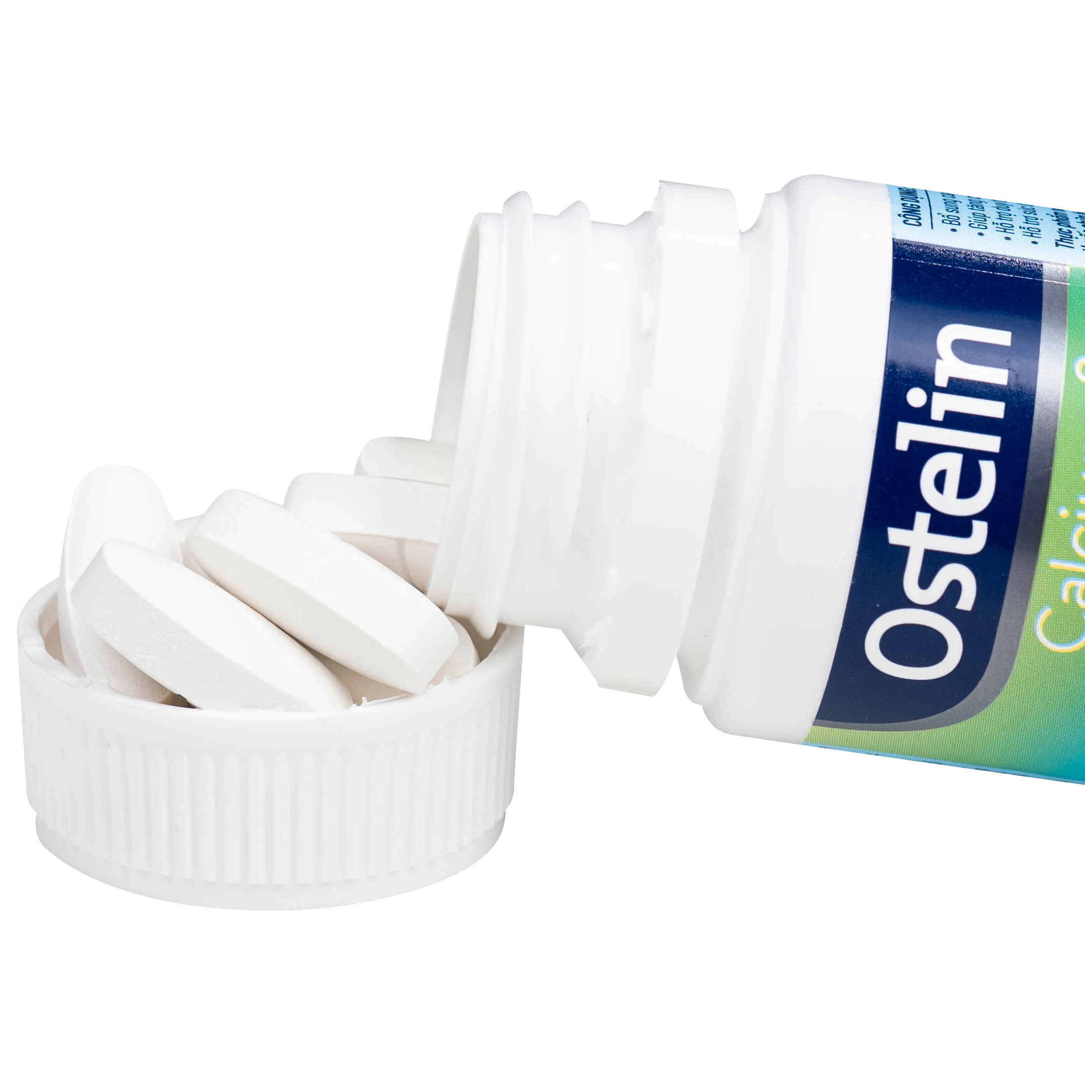 Hình ảnh Viên uống Ostelin Calcium & Vitamin D3 Sanofi giúp tăng hấp thụ canxi, duy trì xương và răng chắc khỏe (30 viên)