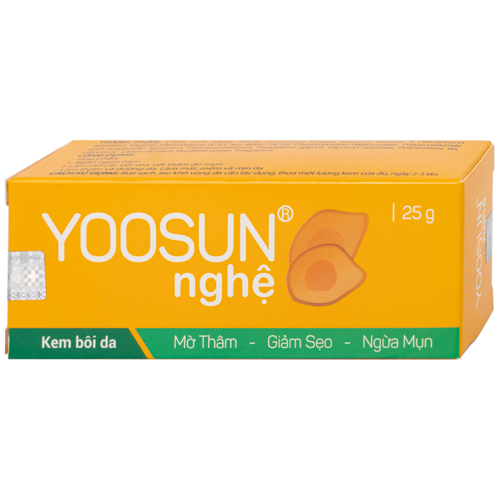 Hình ảnh Kem bôi da Yoosun Nghệ Đại Bắc mờ thâm, giảm sẹo, ngừa mụn (25g)