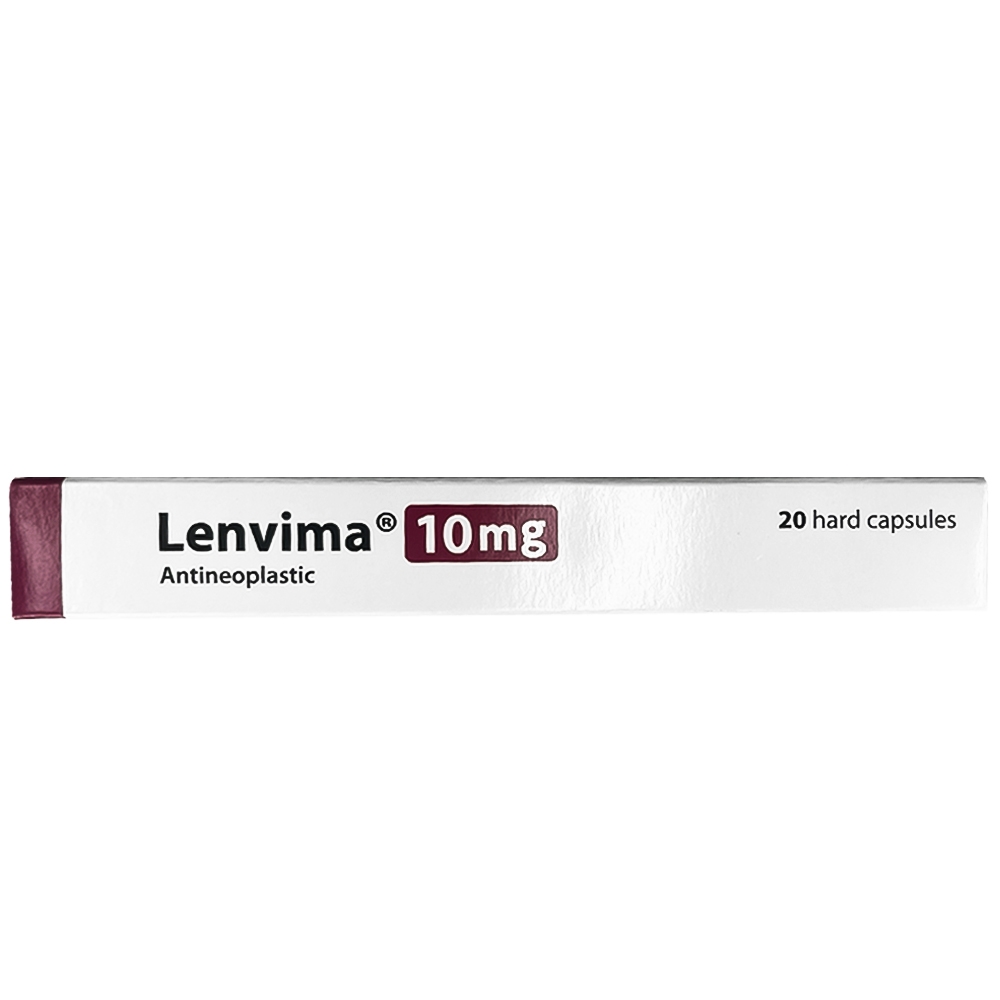 Hình ảnh Viên nang cứng Lenvima 10mg Eisai điều trị một số loại ung thư (2 vỉ x 10 viên)