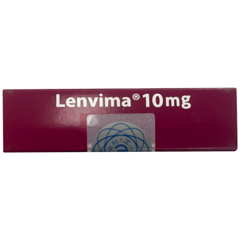 Hình ảnh Viên nang cứng Lenvima 10mg Eisai điều trị một số loại ung thư (2 vỉ x 10 viên)