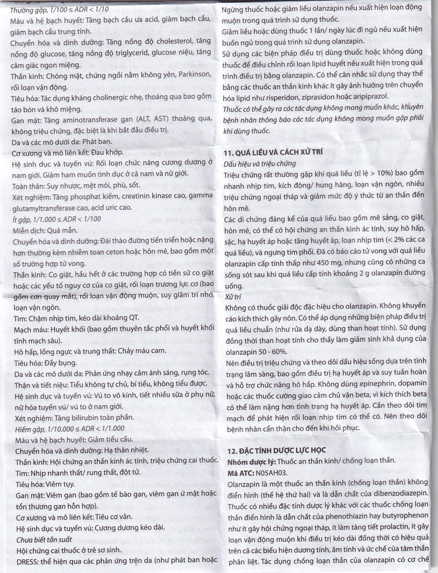 Hình ảnh Thuốc Zapnex-5 DaviPharm điều trị tâm thần phân liệt (6 vỉ x 10 viên) 