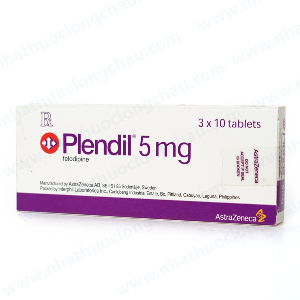 Splendil Thuốc Plendil 5 là thuốc gì? Tác dụng phụ & Lưu ý