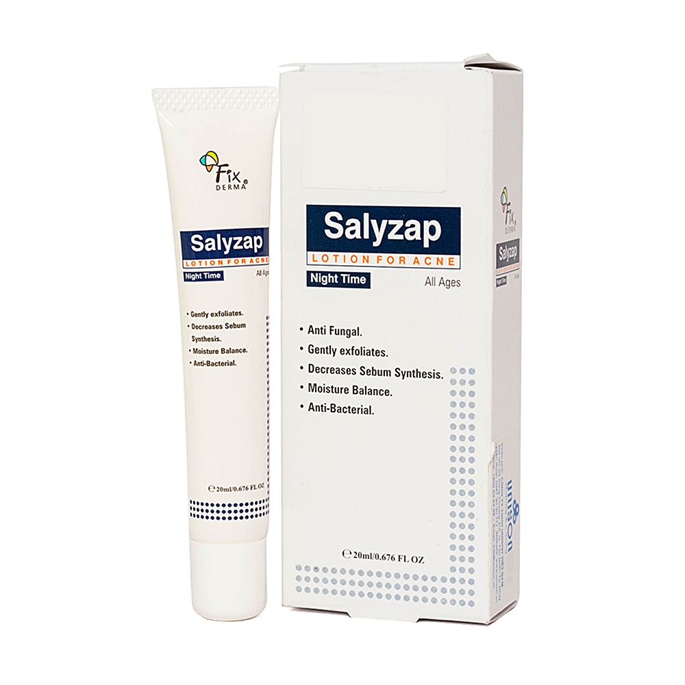 Kem bôi ngừa mụn Fixderma Salyzap Lotion For Acne 20ml