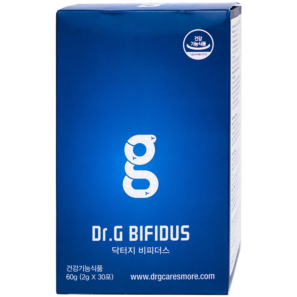 BỘT HỖ TRỢ CẢI THIỆN HỆ TIÊU HÓA DR.G BIFIDUS BIFIDO 30 GÓI X 2G