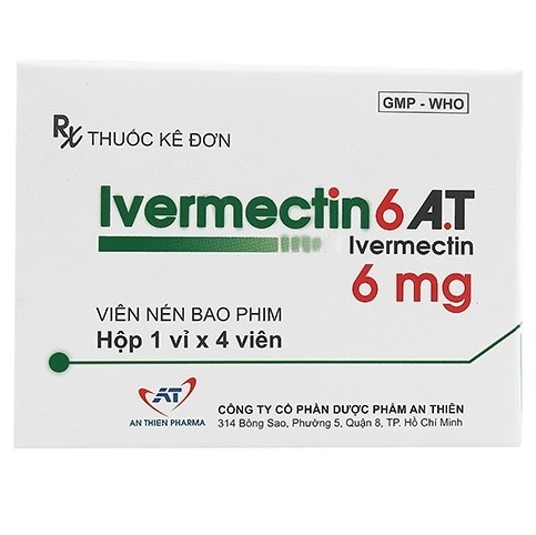 Ivermectin 6 A.t 6mg