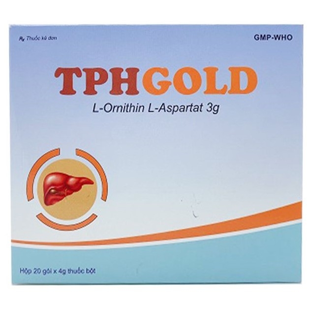 Goldenph Thuốc Tphgold 3g: Điều trị rối loạn chức năng gan