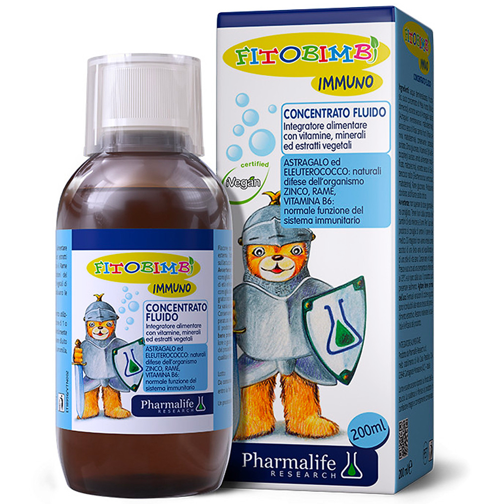 SIRO HỖ TRỢ GIÚP TĂNG CƯỜNG ĐỀ KHÁNG FITOBIMBI IMMUNO 200ML