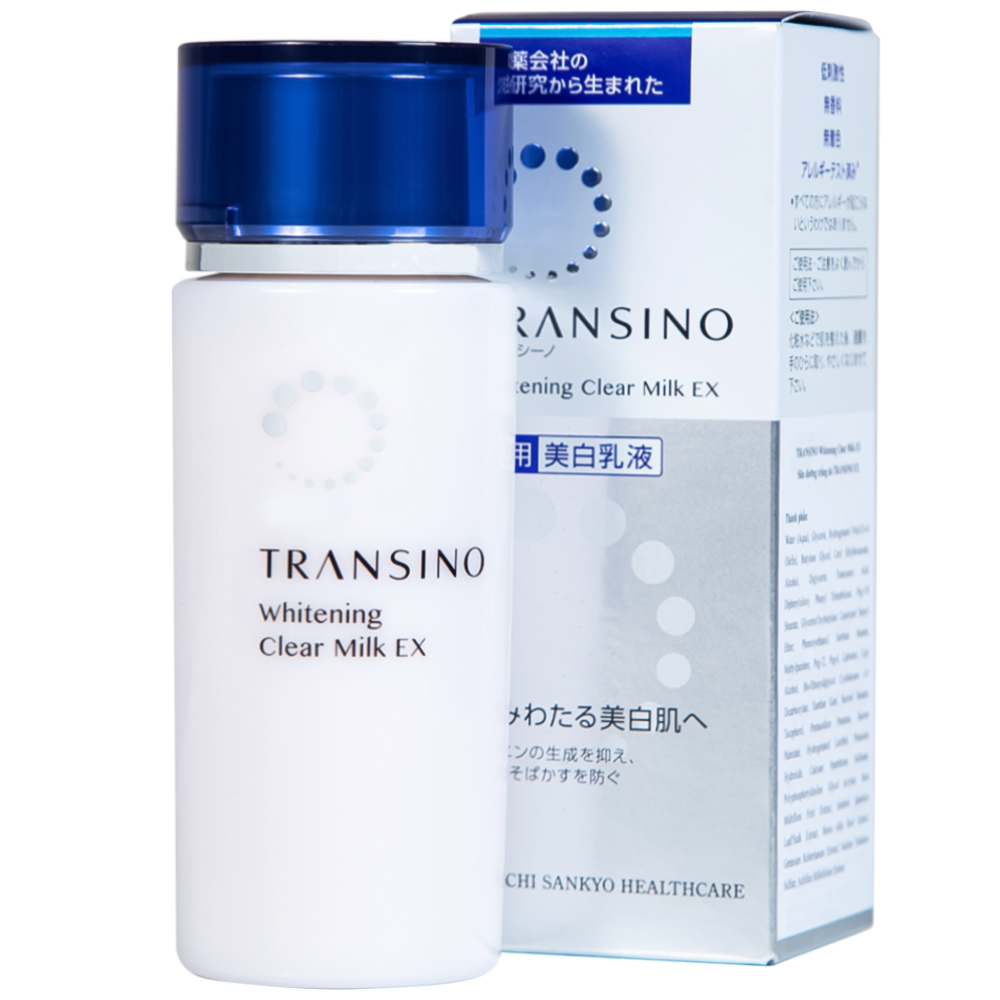 Sữa dưỡng trắng da Transino Whitening Clear Milk EX ngăn ngừa nám (100ml)