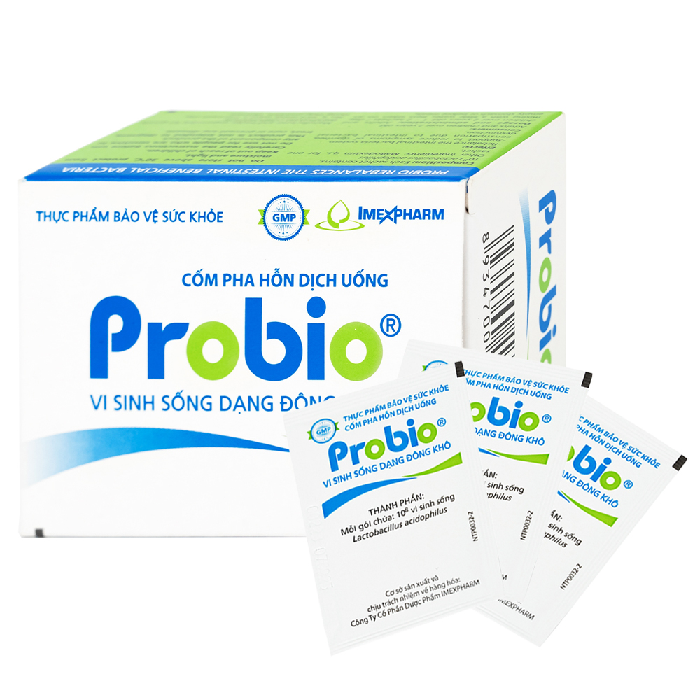 CỐM HỖ TRỢ TIÊU HÓA PROBIO IMEXPHARM 14 GÓI