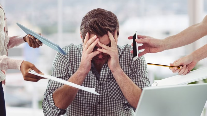 Người bị stress thường gặp những cơn đau đầu dữ dội