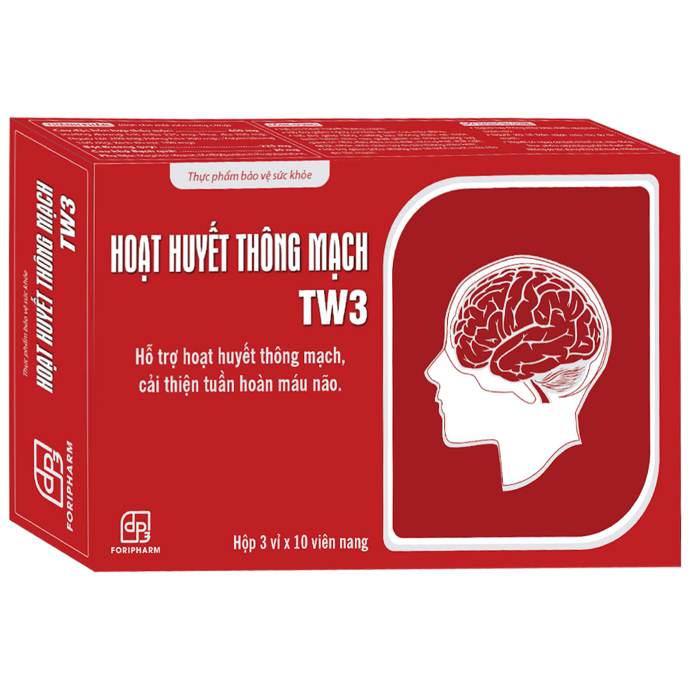 VIÊN UỐNG HOẠT HUYẾT THÔNG MẠCH TW3 3X10