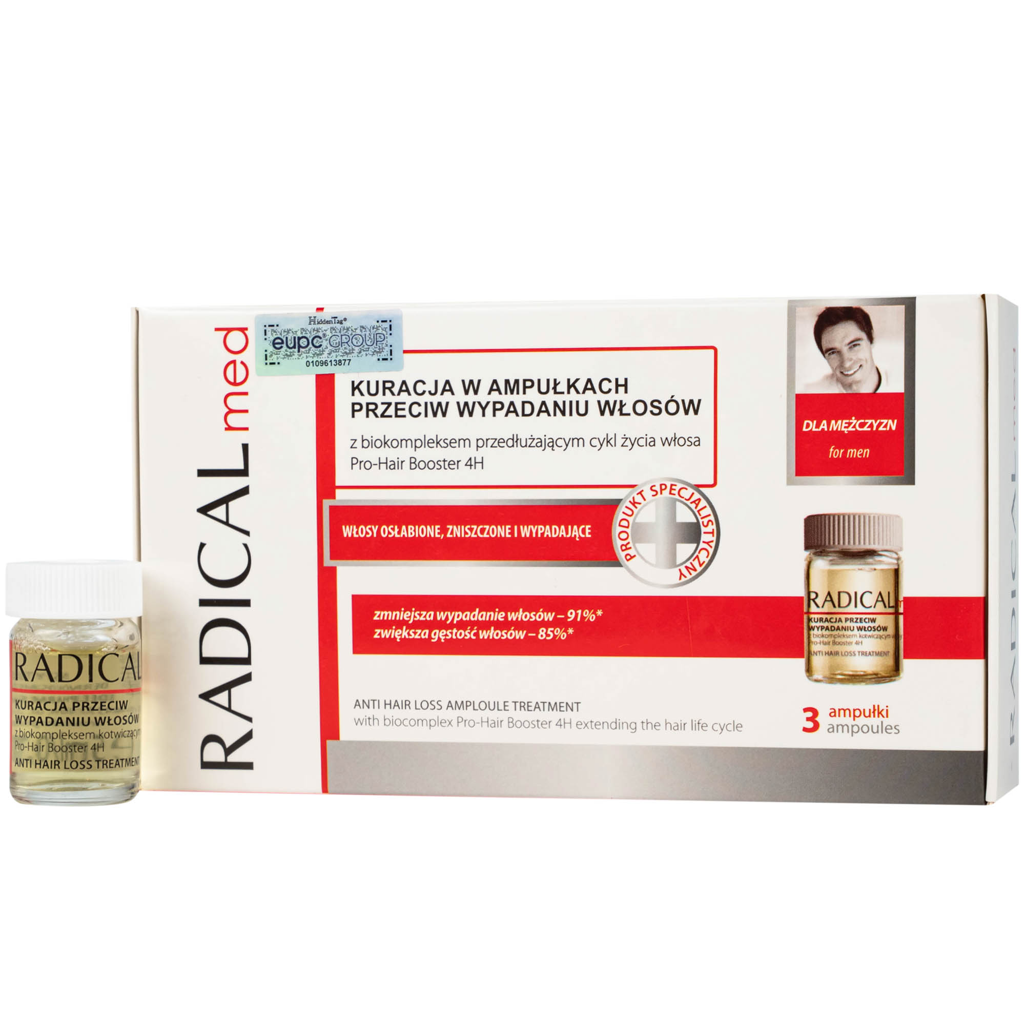 Tinh chất Radical Med Anti Hair Loss ngừa rụng tóc dành cho nữ (3 ống)