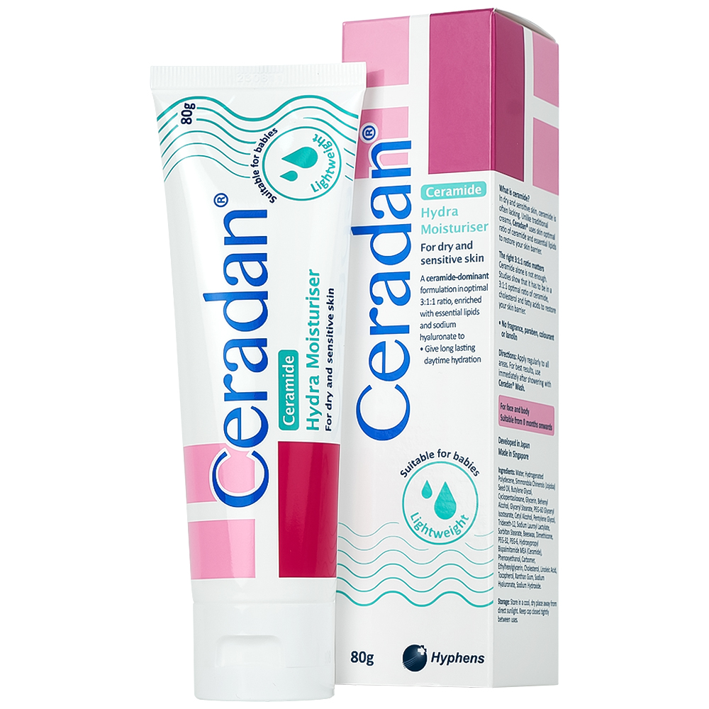 Kem dưỡng ẩm Ceradan Ceramide Hydra Moisturiser 80g