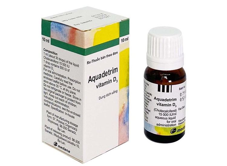 Aquadetrim uống vào lúc nào tốt nhất? Nên dùng buổi nào trong ngày thì hiệu quả? 1