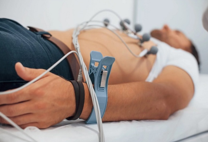 Cách mắc điện tim, gắn điện cực cho máy đo điện tim 4