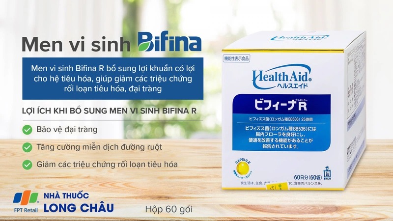 Men vi sinh Bifina Nhật Bản có mấy loại và tác dụng mỗi loại thế nào? 1
