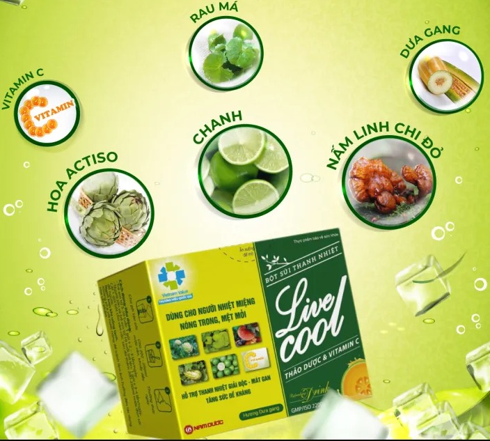 Bột sủi thanh nhiệt Live Cool có dùng được cho bà bầu? 1