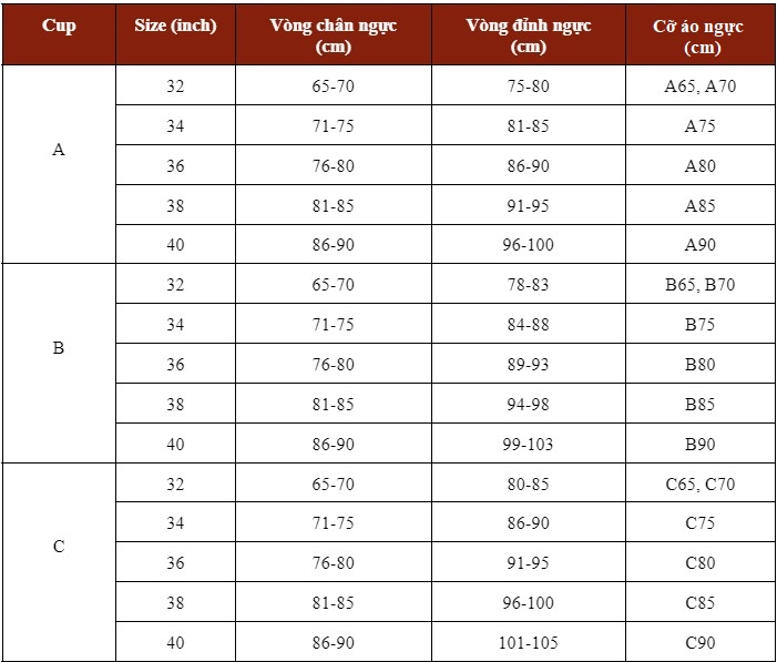 Cách chọn size áo ngực chuẩn chỉnh không phải chị em nào cũng biết 3