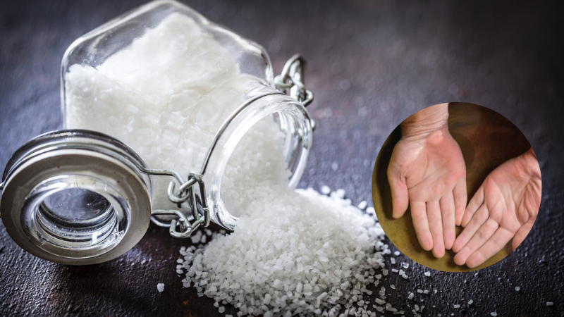 Cách trị mụn nước ở tay bằng muối nhanh chóng, an toàn, hiệu quả 6