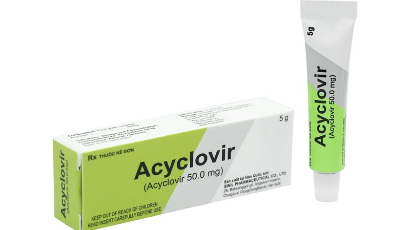 Cẩn trọng tác dụng phụ của Acyclovir trong điều trị bệnh Herpes 1