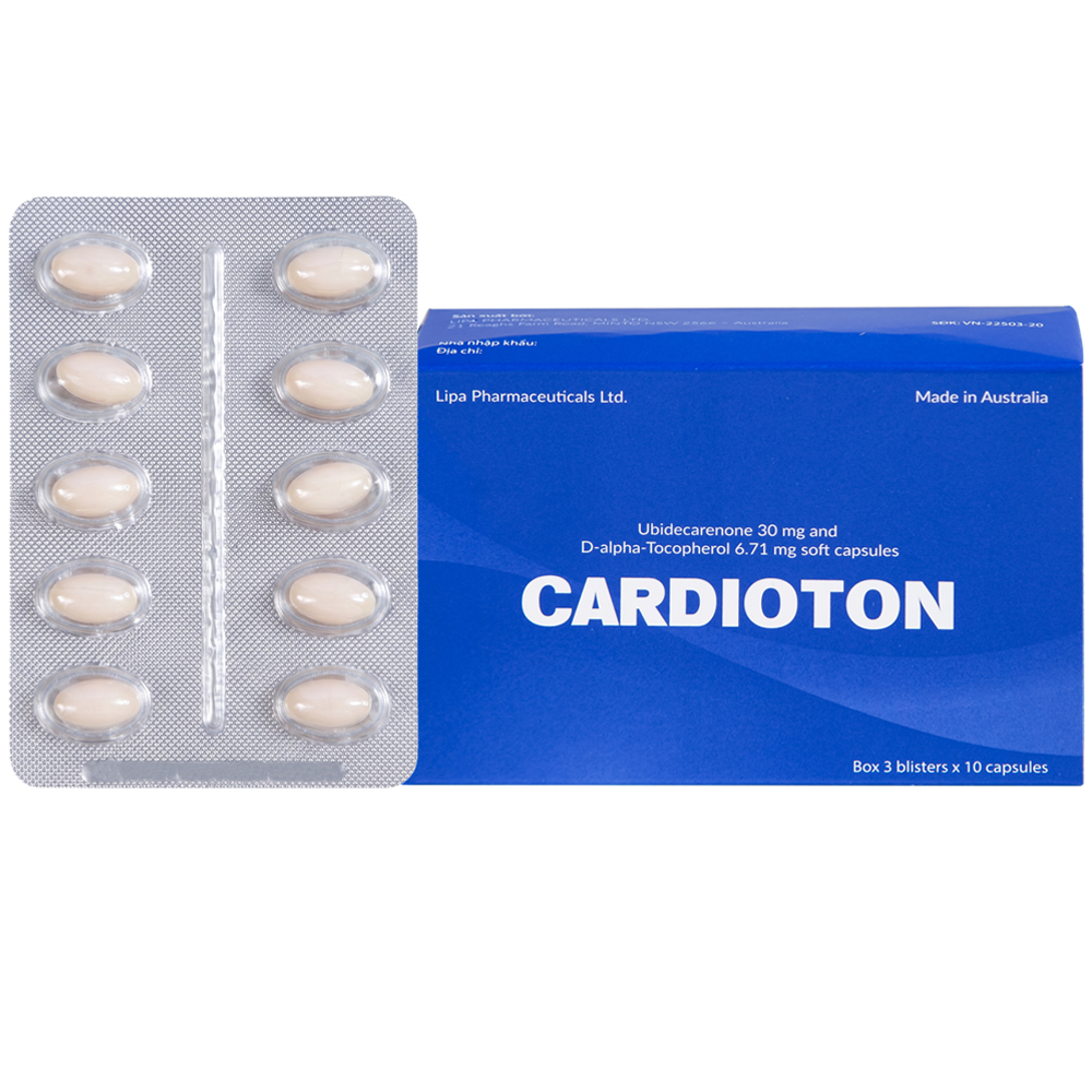 Cardioton 30mg: Thuốc tim mạch hỗ trợ chức năng tuần hoàn