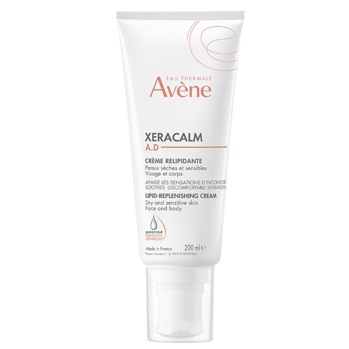 Kem bôi dưỡng ẩm cho da chàm, da khô Avene Xeracalm A.D Cream 200ml