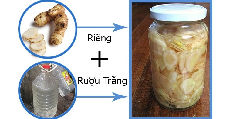 Củ riềng ngâm rượu có tác dụng gì và thận trọng khi sử dụng 1