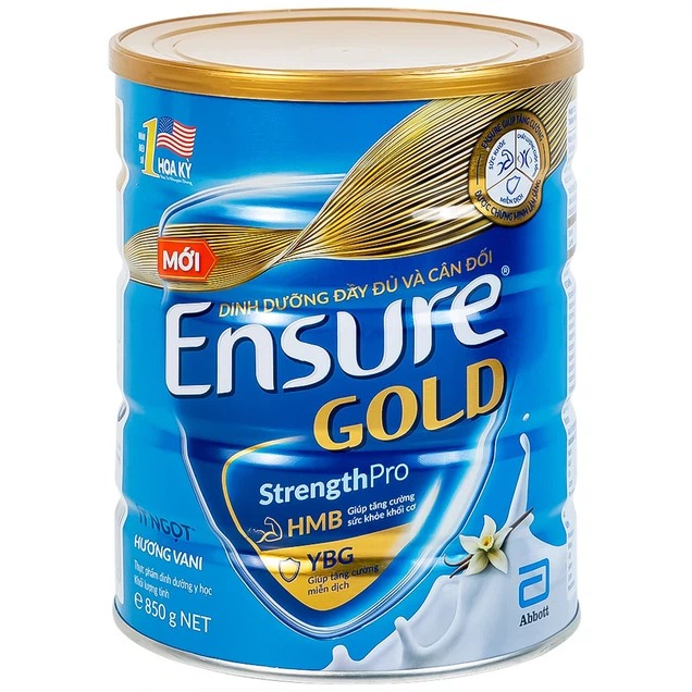 Đánh thức sức khỏe mỗi ngày với sữa Abbott Ensure Gold StrengthPro 1