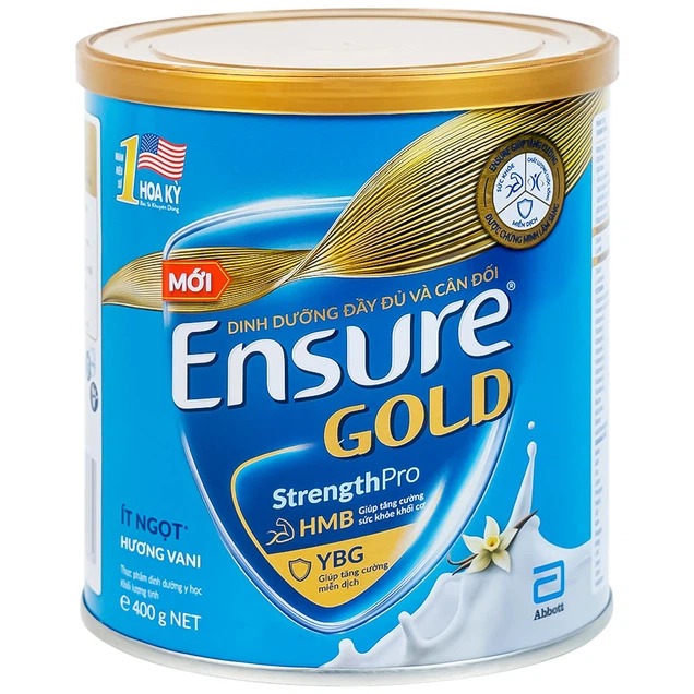 Đón chào sức khỏe mới cùng sữa Abbott Ensure Gold StrengthPro 1