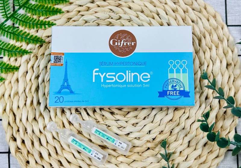 Fysoline Hypertonique Solution và những điều bạn còn chưa biết 1