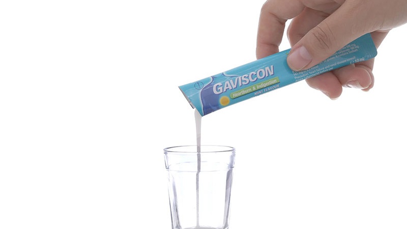 Thời gian thuốc  Gaviscon hồng phát huy tác dụng trong 5 - 10 phút