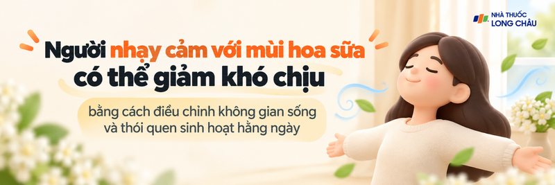 Mùi hoa sữa nồng đậm có thể gây khó chịu cho người nhạy cảm với mùi