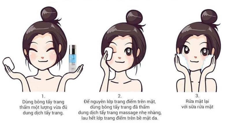 Nước hoa hồng có tẩy trang được không? Hướng dẫn bạn tẩy trang đúng cách cho da sạch đẹp 5