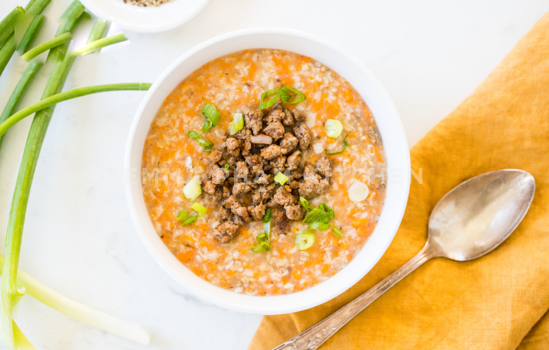 Món cháo cho bé bị sốt: Công thức dinh dưỡng và dễ làm 3