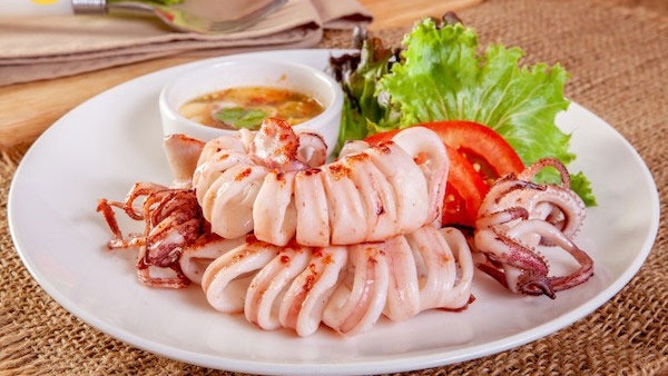 Mẹ bầu 3 tháng đầu ăn mực được không? 1