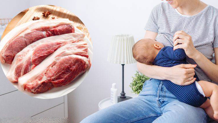 Sau sinh ăn thịt mỡ được không? Những lưu ý quan trọng về dinh dưỡng sau sinh 1