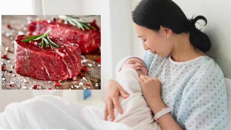 Sau sinh ăn thịt mỡ được không? Những lưu ý quan trọng về dinh dưỡng sau sinh 3