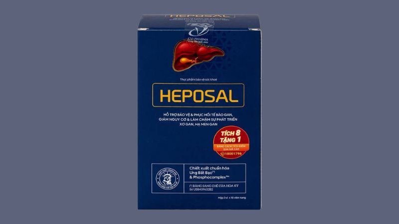Bảo vệ gan khỏi tác hại của rượu bia với viên uống Heposal 4