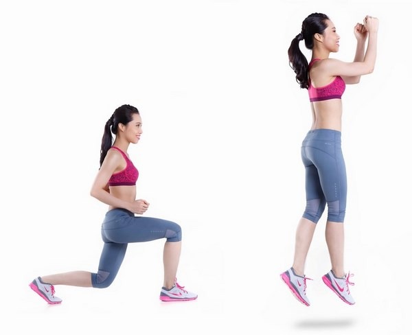 Các bài tập thể dục toàn thân giảm mỡ hiệu quả 2