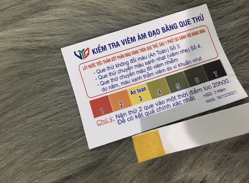 Sử dụng que thử viêm nhiễm phụ khoa thế nào hiệu quả? 1