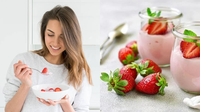 Sữa chua dâu: Thành phần dinh dưỡng, lợi ích và cách dùng 5