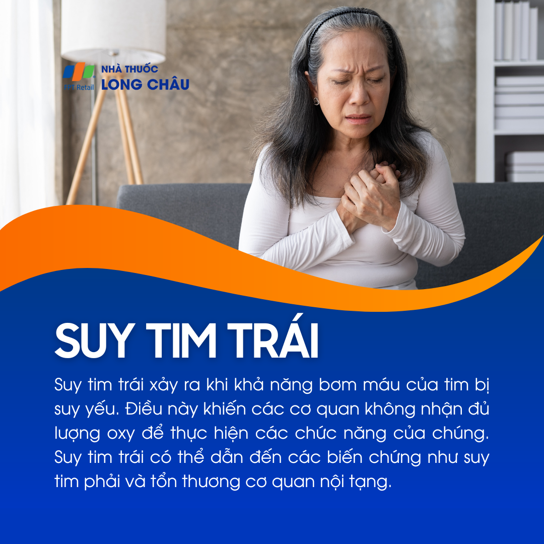Suy tim trái là gì? Nguyên nhân, triệu chứng và cách điều trị
