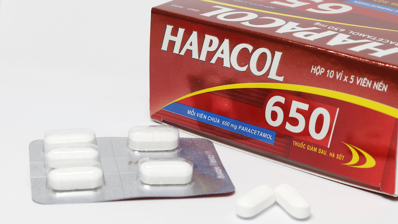 Hapacol 650 dành cho người trưởng thành