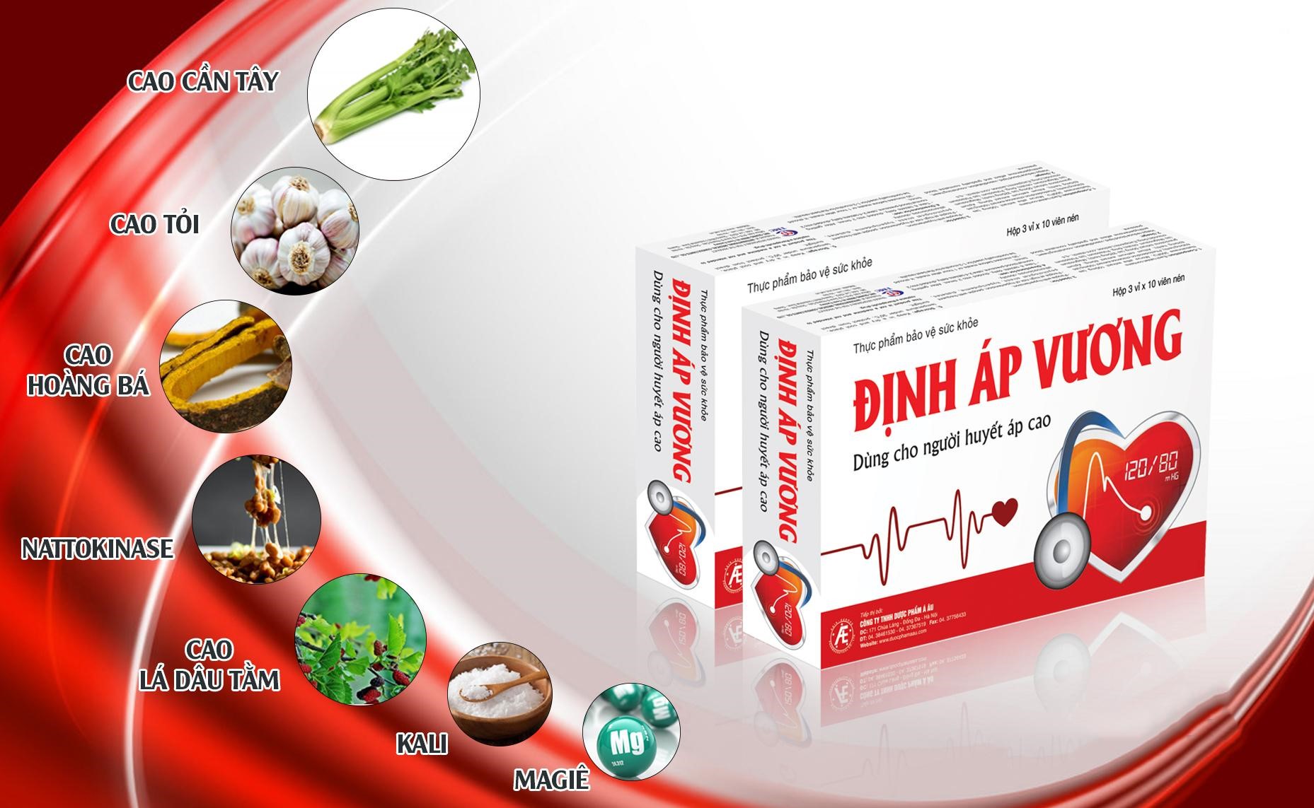 Top 3 thực phẩm chức năng cho người huyết áp cao - 1