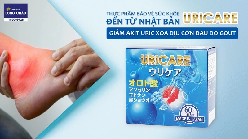 Top 5 loại thực phẩm chức năng giảm acid uric được nhiều người tin dùng hiện nay 2
