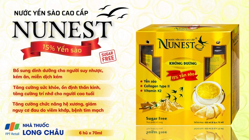 Top 5 nước yến không đường cho người tiểu đường cực kỳ tốt 2
