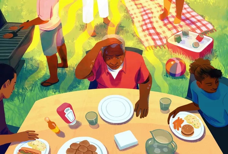 Vì sao lại mất cảm giác thèm ăn khi ở nơi nắng nóng? 1