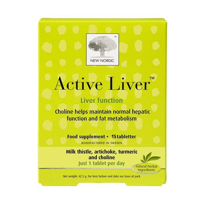 Viên uống tăng cường chức năng gan Active Liver Plus New Nordic 1
