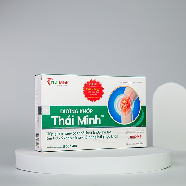 Xóa tan nỗi lo thoái hóa khớp với Dưỡng khớp Thái Minh 3